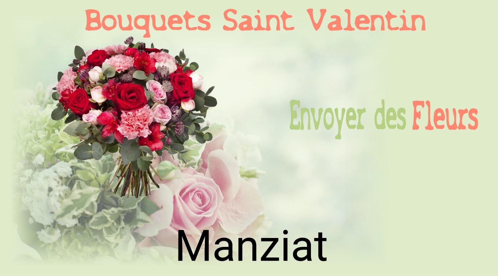 Roses de Saint-Valentin livrées à Manziat